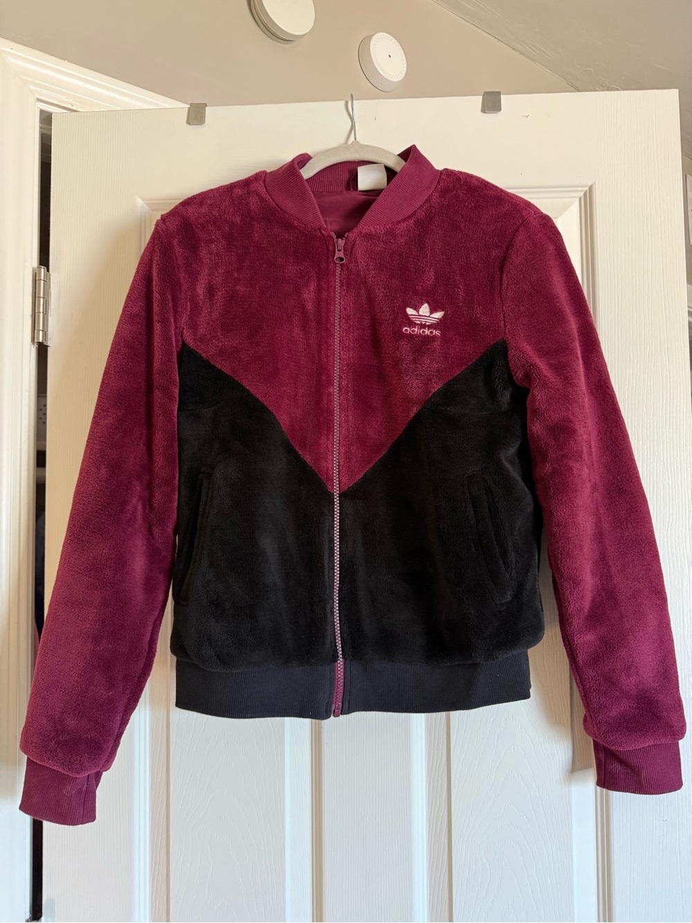 Adidas Original Velour Track Jacket | Size Small